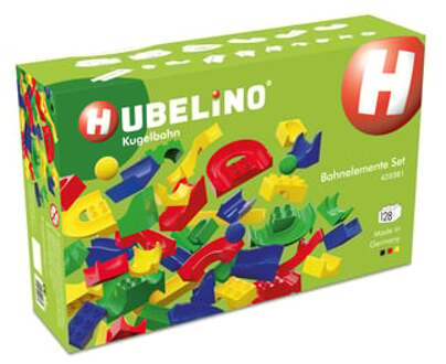 Hubolino knikkerbaan Baan Elementen 128-delig Multikleur