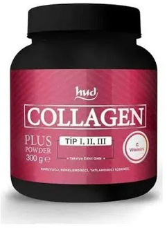 Hud Collagen Plus Powder Collagen Powder- Hydrolyzed Collagen Type Collagen Powder Drink