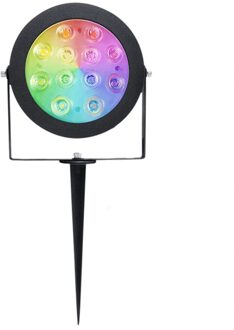 Hue compatible led tuinspot White and Color - Zigbee tuinverlichting RGBWW 12 Watt