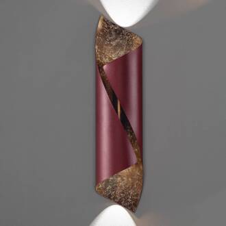 Hué wandlamp 54 cm Bronz rood, bronz