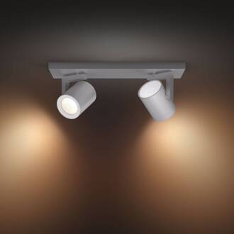 Hue White & Color Ambiance Argenta Opbouwspot Zilver