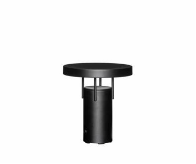 Hübsch HÜBSCH LED tafellamp BringMe Mini, matzwart, 20 cm zwart mat