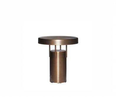 Hübsch HÜBSCH LED tafellamp BringMe Mini, messing, 20 cm gepolijst messing