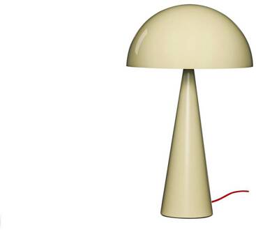 Hübsch HÜBSCH tafellamp Mush, zandkleurig, metaal, hoogte 50 cm