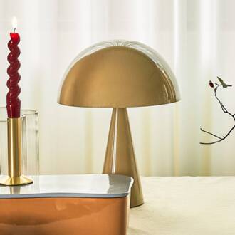 Hübsch Mush Mini tafellamp, zandkleurig, ijzer, E14 zandbeige