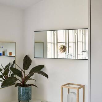 Hübsch Shine Large spiegel, petrolgroen, 35 x 80 cm petrolgroen, gespiegeld