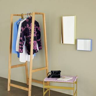 Hübsch Shine Medium spiegel, geel, 32 x 55 cm geel, gespiegeld