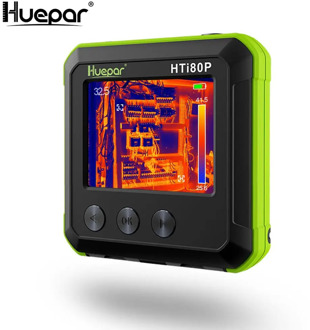 Huepar Pocket-Sized IR Thermal Imager Mini Infrared Resolution Thermal Imaging Camera Digital ColorDisplay Temperature Tracking