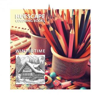 Huescape Kleurboek voor volwassenen - Wintertijd -  Scarlett Kimberley (ISBN: 9789465125152)