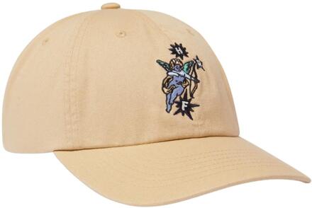 Huf Big Block Washed 6 Panel Sport Caps 1 Beige