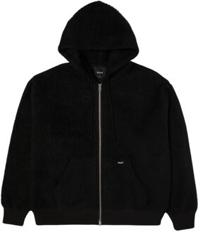 Huf Corso Heavyweight F/Z Casual Vest Heren M Zwart