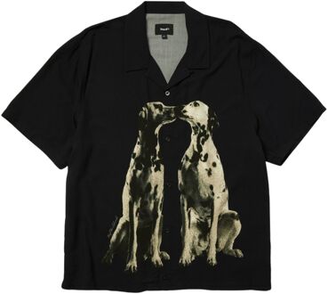 Huf Dogged SS Resort Casual T-shirt Heren S Zwart