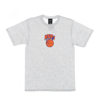 Huf Eastern Tee - Heren Streetwear T-Shirt HUF , Gray , Heren - L