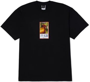 Huf Fried S/S Casual T-shirt Heren M Zwart
