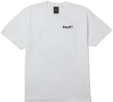 Huf Gimme The Loot SS Casual T-shirt Heren XL Wit