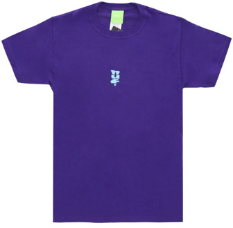 Huf Megablast TEE Purple - Streetwear Collectie HUF , Purple , Heren - Xl,M