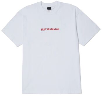 Huf Merida S/S Casual T-shirt Heren M Wit