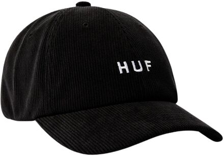 Huf OG Corduroy 6-Panel Trend Caps / Skate 1 Zwart