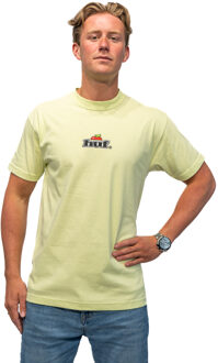 Huf Produce S/S Casual T-shirt Heren S Lime groen