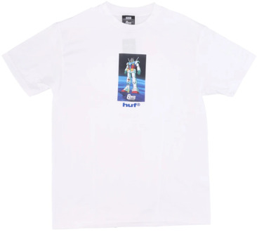 Huf Rx-78 Gundam Tee Wit Streetwear HUF , White , Heren - Xl,L,M,S