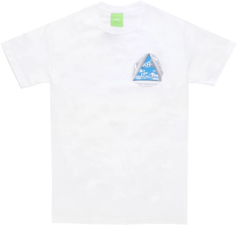 Huf Tear a New One Tee - Streetwear Collectie HUF , White , Heren - Xl,S