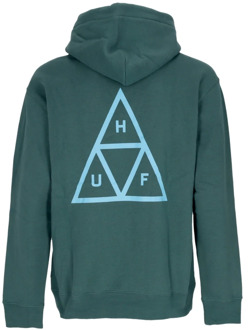 Huf Triple Triangle Hoodie Set HUF , Green , Heren - Xl,L,M,S