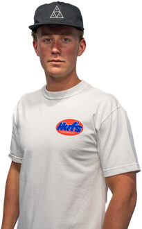 Huf Triple Triangle Snapback Pet Zwart HUF , Black , Heren - ONE Size