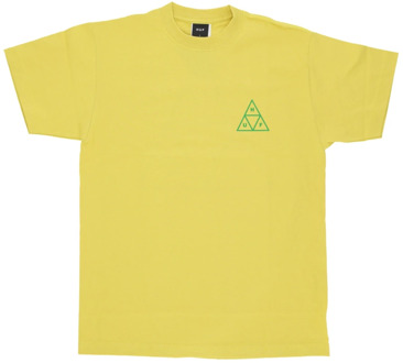 Huf Triple Triangle Tee Set HUF , Yellow , Heren - Xl,L,M,S