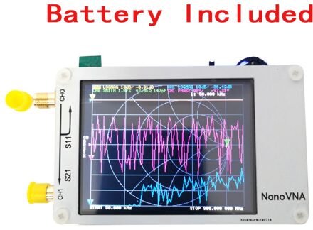 Hugen Nanovna Vector Netwerk Analyzer Digitale Aanraken Screen Kortegolf Mf Hf Vhf Uhf Antenne Analyzer Staande Golf