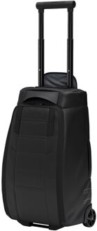 Hugger Carry-on reistas op wielen 55 cm 40L black out Zwart