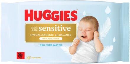 Huggies Extra Care Sensitive - Billendoekjes - 48 babydoekjes - 1 x 48