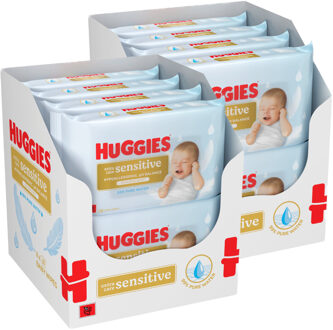 Huggies Extra Care Sensitive - Billendoekjes - 768 babydoekjes - 16 x 48