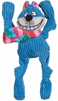 HuggleHounds Rainbow Cheshire Cat Knottie - Hondenknuffel - S/M/L