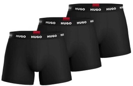 HUGO 3 stuks Triplet Boxer Brief Zwart,Versch.kleure/Patroon,Wit - Medium,Large,X-Large,XX-Large