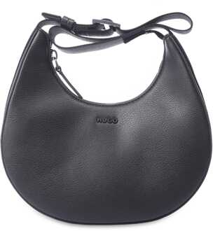 HUGO Accessoires Hugo Bel 2.0 Hobo Bag in Zwart