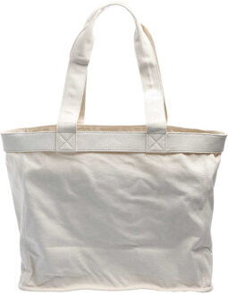 HUGO Becky Canvas boodschappentas (Wit) - maat