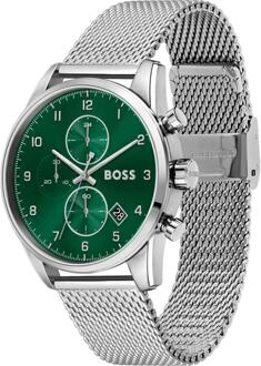 Hugo Boss 1513938 Skymaster herenhorloge - maat Zilver