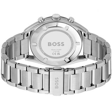 Hugo Boss 1514093 Heren Top Blauw Wijzerplaat Horloge Zilver