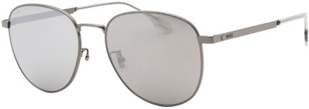 Hugo Boss 1536/F/S 06LB T4 zilveren zonnebril - One Size