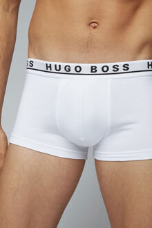 Hugo Boss 3-pack Boxershort / Trunk Cotton Stretch Wit