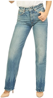 Hugo Boss 5-pocket jeans met knoop en rits Hugo Boss , Blue , Dames - W27,W26,W28,W29,W30