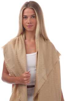 Hugo Boss Accessoires Hugo Boss Ledonia Sjaal in Beige Crème