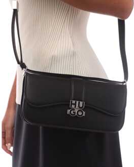 Hugo Boss Accessoires Hugo Boss Melaine Schoudertas in Zwart