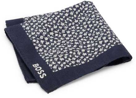 Hugo Boss Accessoires Hugo Boss Zakdoek in Donkerblauw