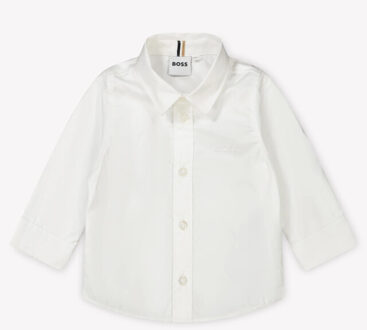 Hugo Boss Baby jongens blouse in Wit - 98