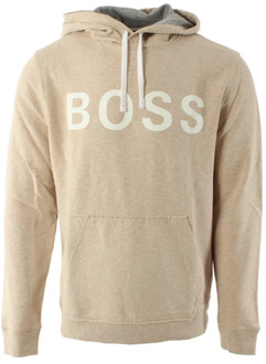 Hugo Boss Beige Heren Sweater Hugo Boss , Beige , Heren - L,M