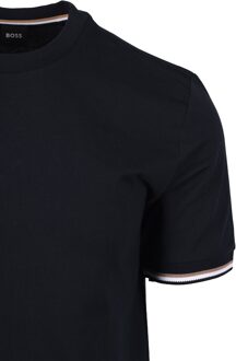 Hugo Boss Black Boss Thompson 04 T-Shirt Donkerblauw Navy - 2XL