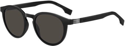 Hugo Boss Black/Grey Sunglasses Hugo Boss , Black , Heren - 51 MM