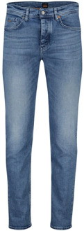 Hugo Boss Blauwe Denim 5-Pocket Jeans Hugo Boss , Blue , Heren - W36 L34,W32 L34,W34 L36,W38 L34,W33 L36,W36 L32,W38 L32,W31 L34,W35 L34,W33 L32,W31 L32