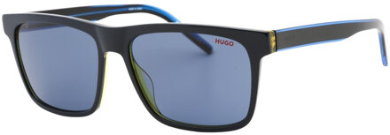 Hugo Boss blauwe lens blauw ingelijste zonnebril - One Size